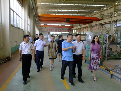 长清区三队深入安博在线集团开展工作