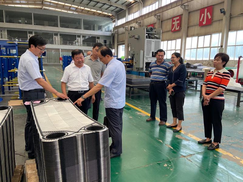 省总工会联合调研组来安博在线集团调研